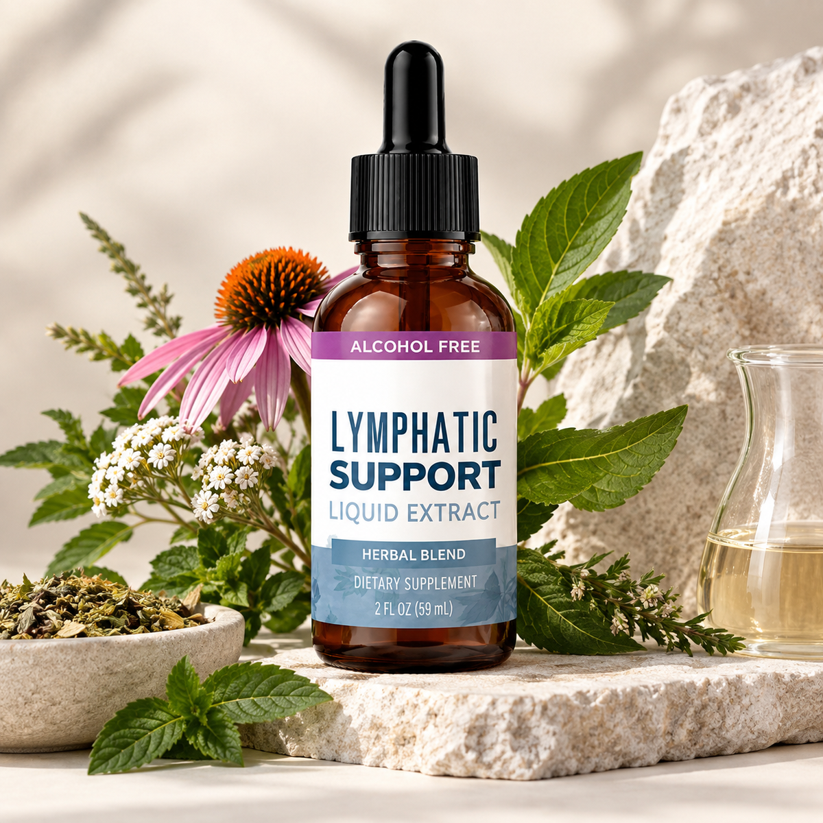 Depuff. Support your cycle. One drop a day.